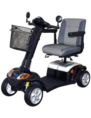 Scooter électrique PMR pour senior et handicapé Kymco Super 6 et 8 en Noir