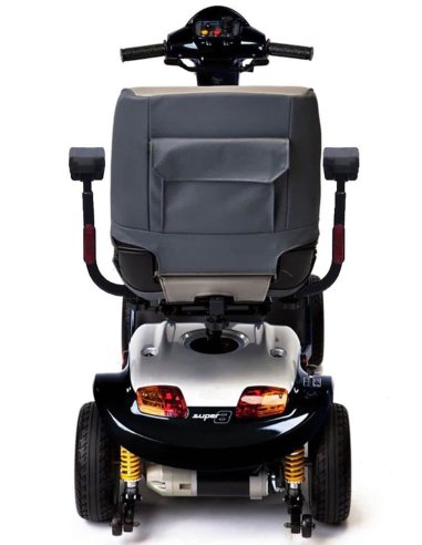 Arrière du scooter pour handicapé et senior Kymco Super 6 et 8 en Noir