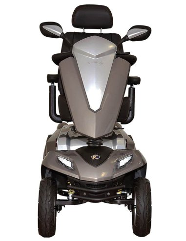 Devant du scooter électrique pour personne handicapée Kymco Maxer en Champagne