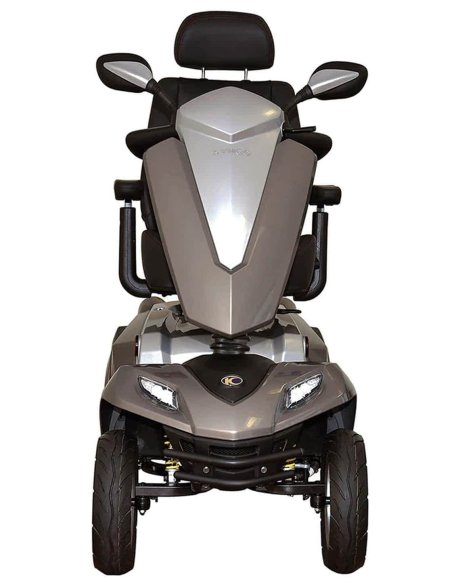 Devant du scooter électrique pour personne handicapée Kymco Maxer en Champagne