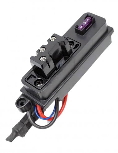 Connecteur batterie pour scooter Pride Gogo Elite, Practicomfort Beaufort, Indépendance Royal Mini