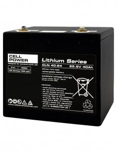Batterie Lithium 60 Ah 24V utilisée pour la conversion de scooters électriques PMR senior ou personne handicapée 2