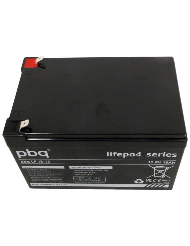Cosses de batterie pbqLiFePO4 15Ah de pbq pour scooter électrique senior, personne handicapée ou mobilité réduite