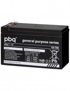 Deux batteries pbq 7Ah monte escalier Acorn, Handicare, Otolift, Stannah, Thyssen TK, Indépendance Royale et Prima Vital 2