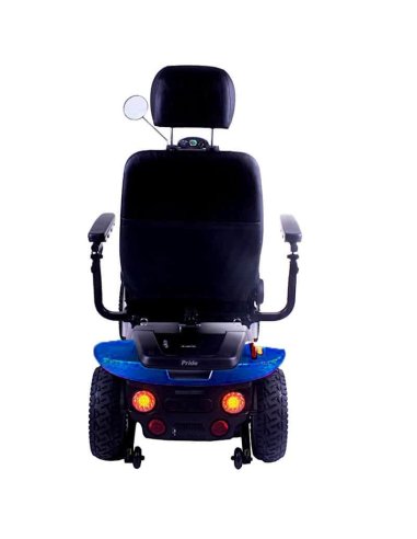 Arrière du scooter PMR senior Pride Victory XL 130 en bleu