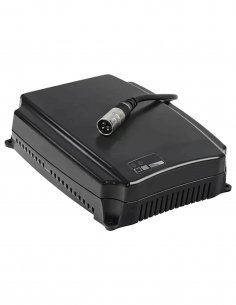 Chargeur 24V spéciale pour batterie LFP LiFePO4 de scooter électrique PMR, handicapé et senior