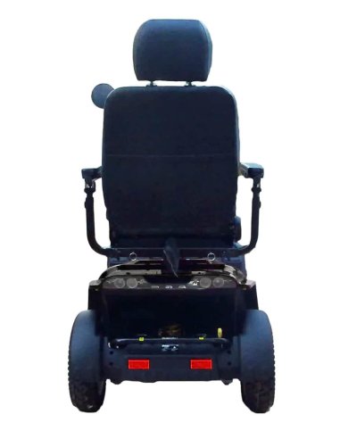Arrière du scooter électrique senior Pride XL 140 et XL 140S en noir